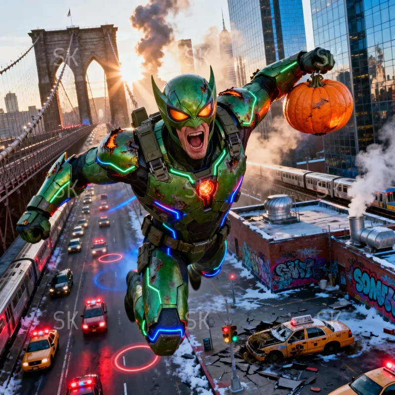 3D 4K Cinematic Comic Wallpapers