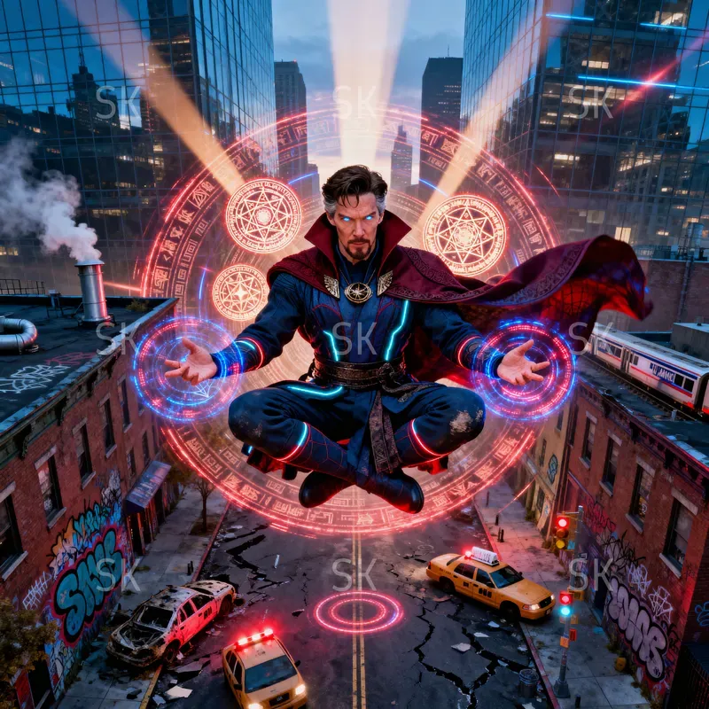 3D 4K Cinematic Comic Wallpapers