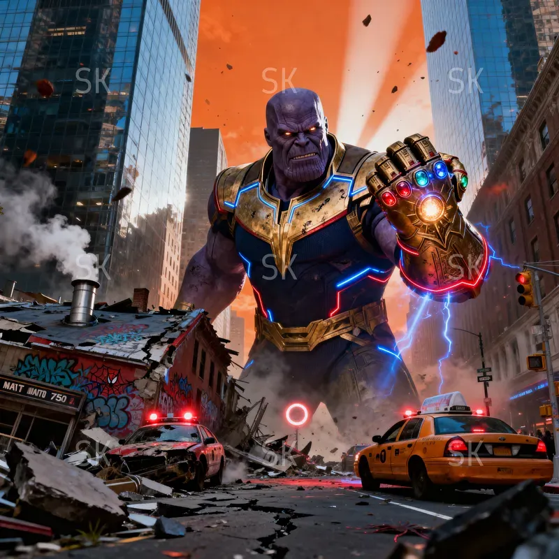 3D 4K Cinematic Comic Wallpapers