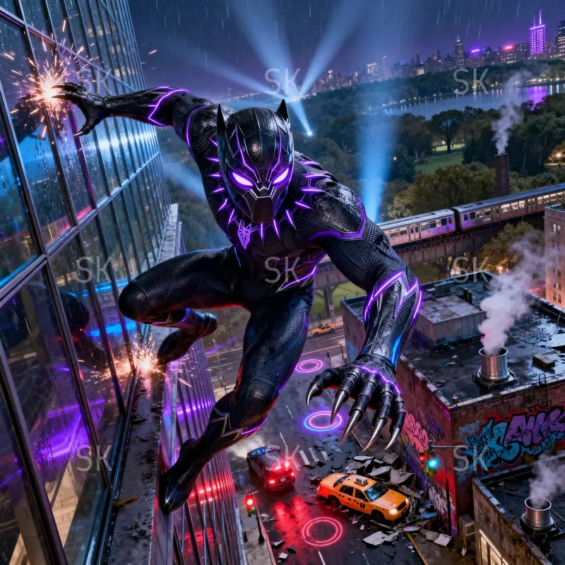 3D 4K Cinematic Comic Wallpapers