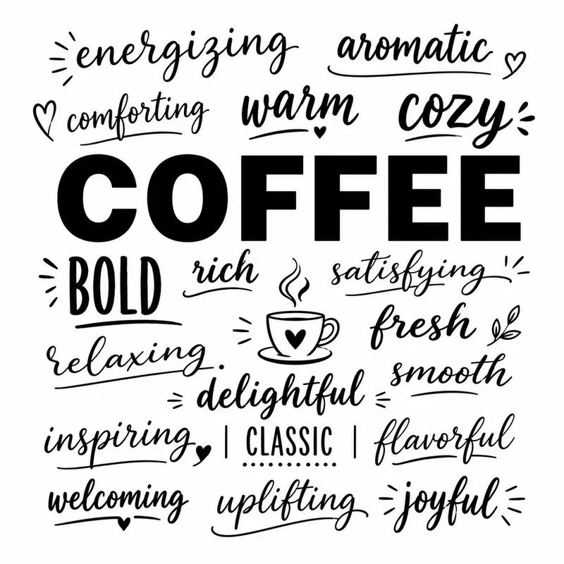 Minimalist Typography Word Art Sets