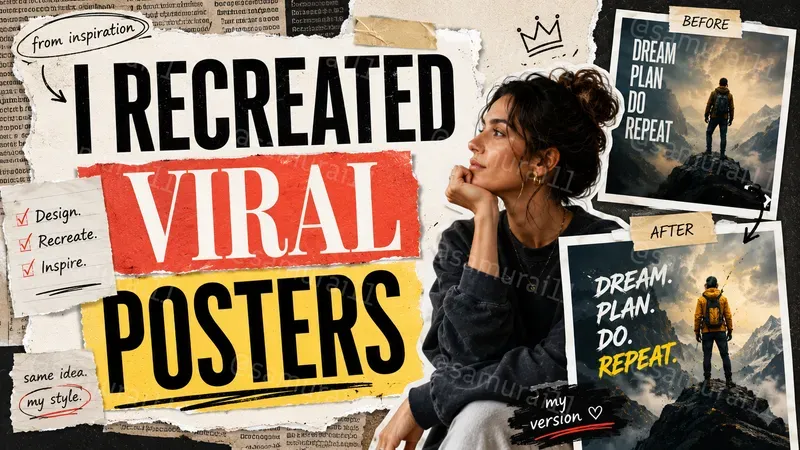 YouTube Magazine Thumbnail Generator