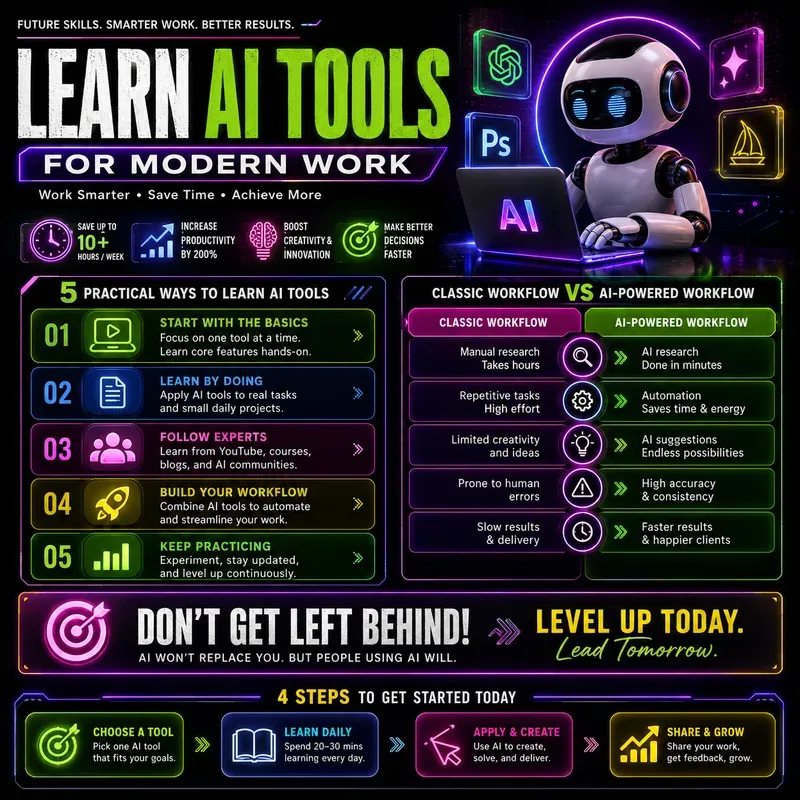 Neon Infographics