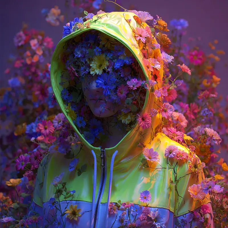 Modern Botanical Fashion Art