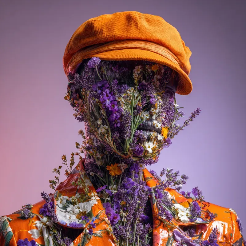 Modern Botanical Fashion Art