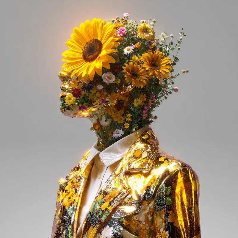 Modern Botanical Fashion Art
