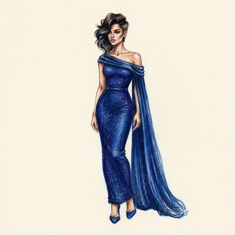 Artistic Crayon Fashion Designs