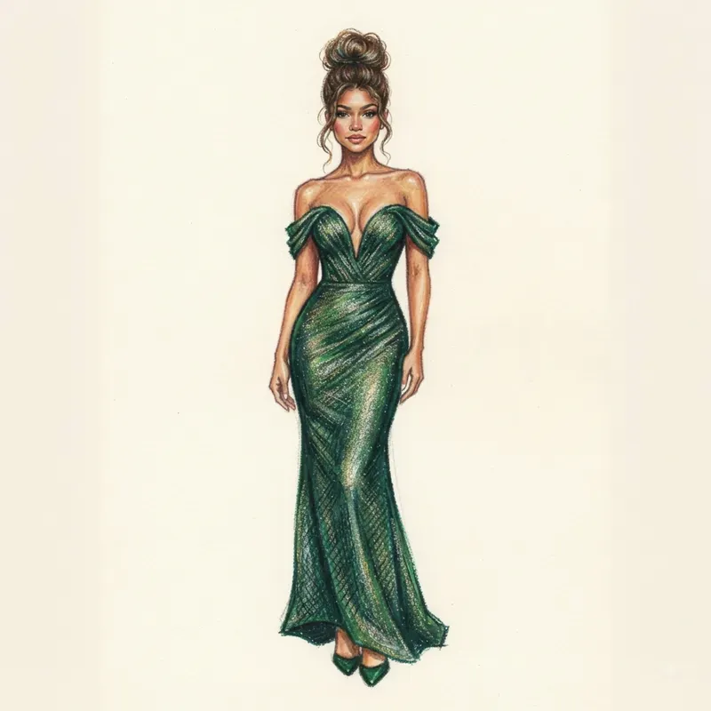 Artistic Crayon Fashion Designs
