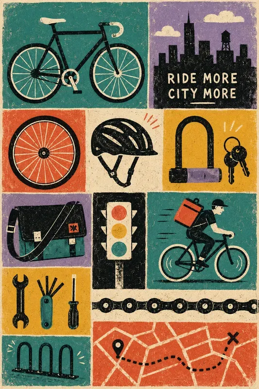 Modular Retro Collage Posters