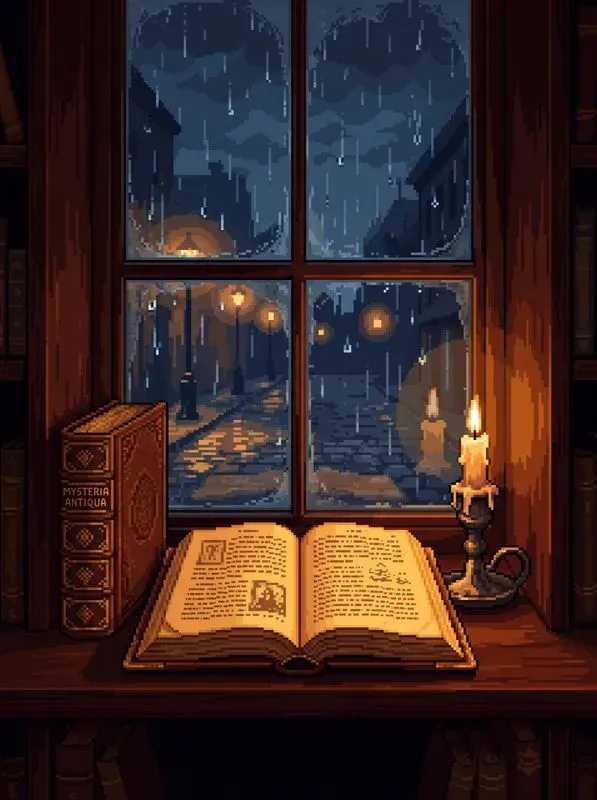 Nostalgic Pixel Art Cozy Aesthetics