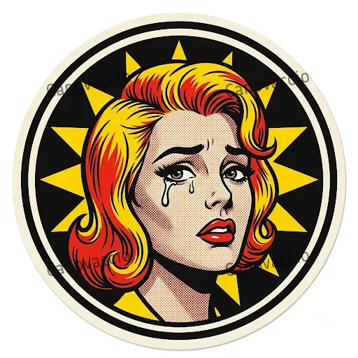 Reality Finale Popart Party Badges