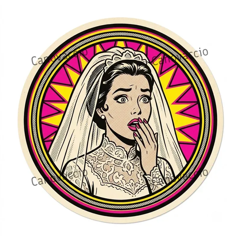 Reality Finale Popart Party Badges