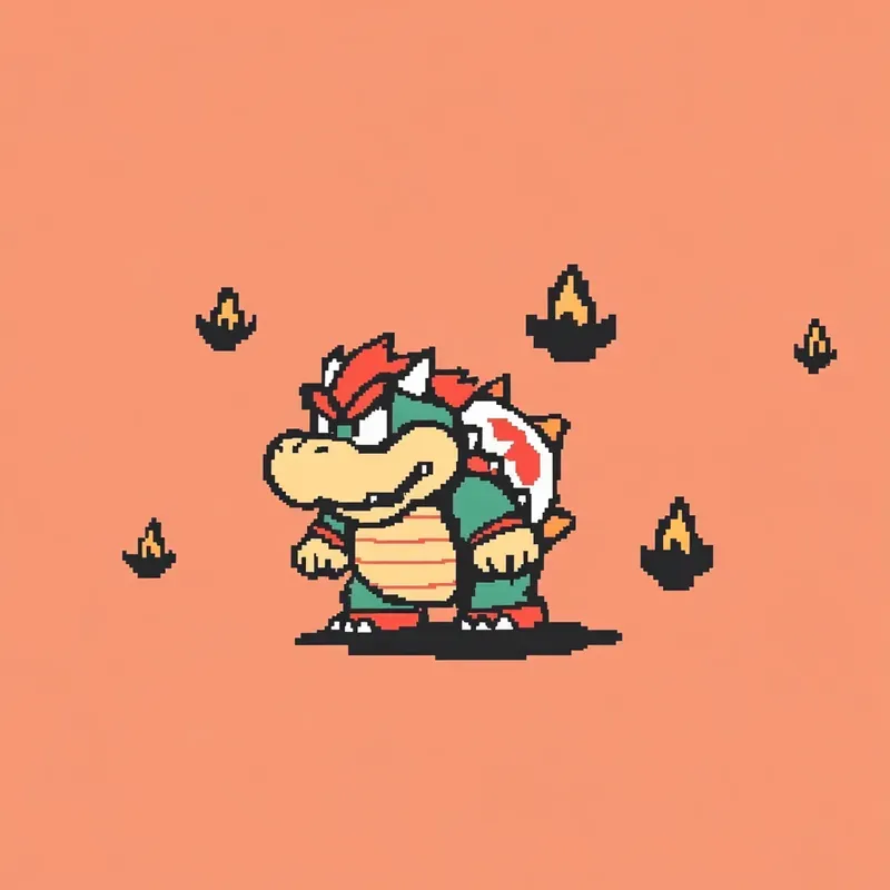 Nintendo Sega Icons 16bit Pixel Art