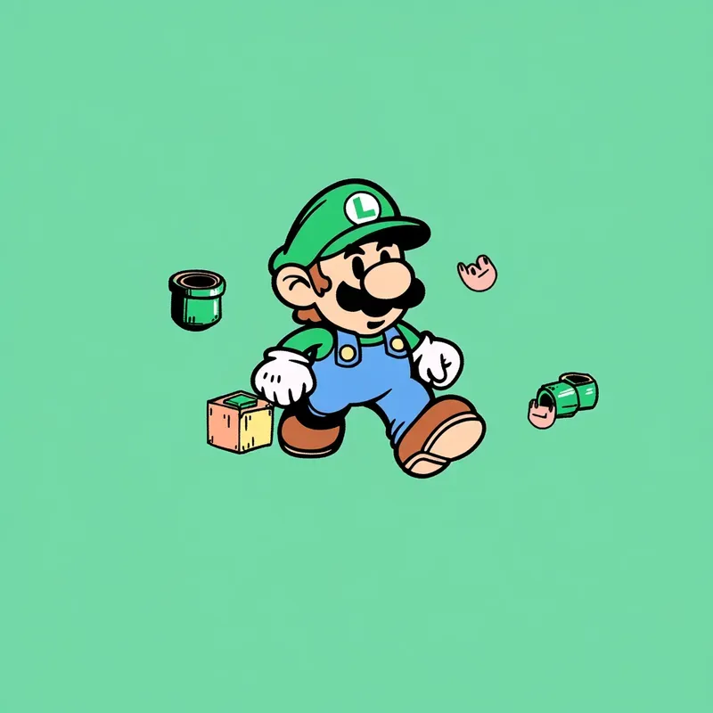 Nintendo Sega Icons 16bit Pixel Art