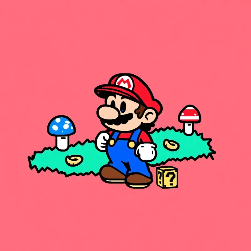 Nintendo Sega Icons 16bit Pixel Art