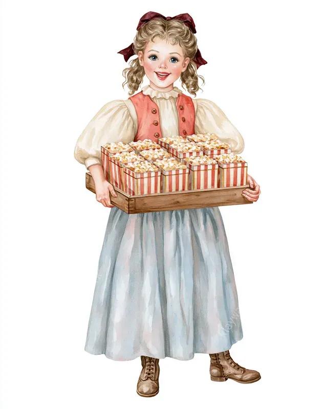 Whimsical Circus Watercolor Cliparts