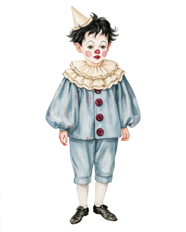 Whimsical Circus Watercolor Cliparts