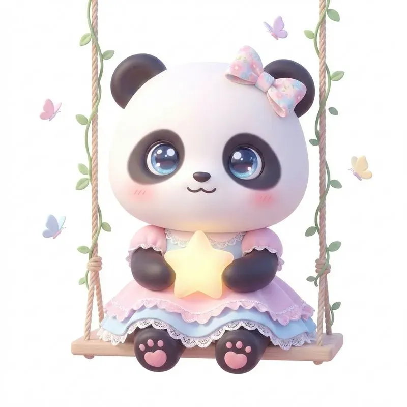Ultracute Pastel Kawaii Swing Babies