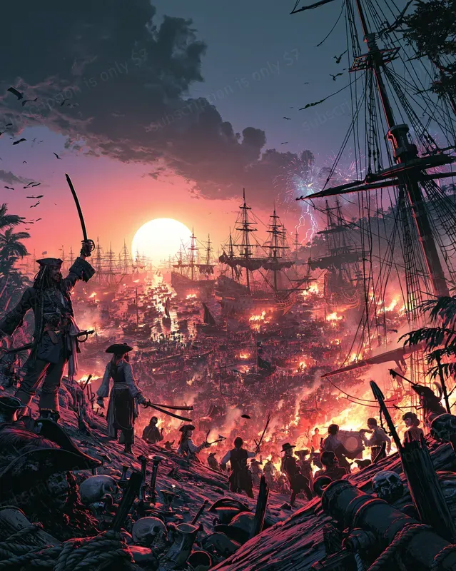 Epic Cinematic Pirate Adventures