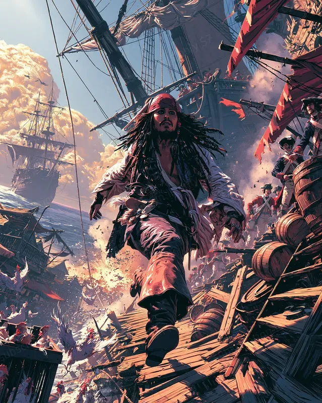 Epic Cinematic Pirate Adventures