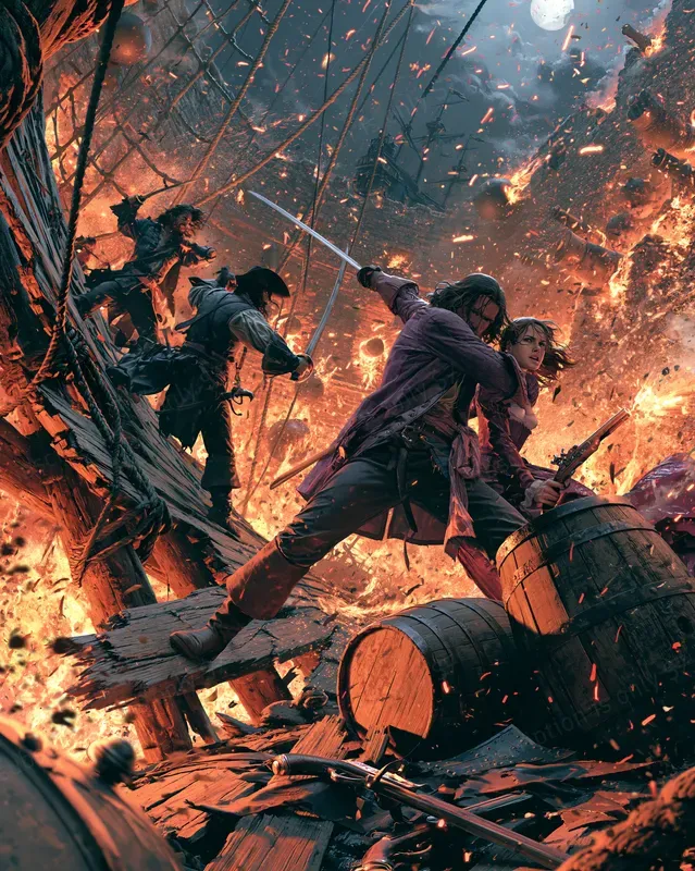 Epic Cinematic Pirate Adventures