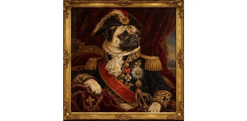 Royal Pet Portraits In Oil Paintings