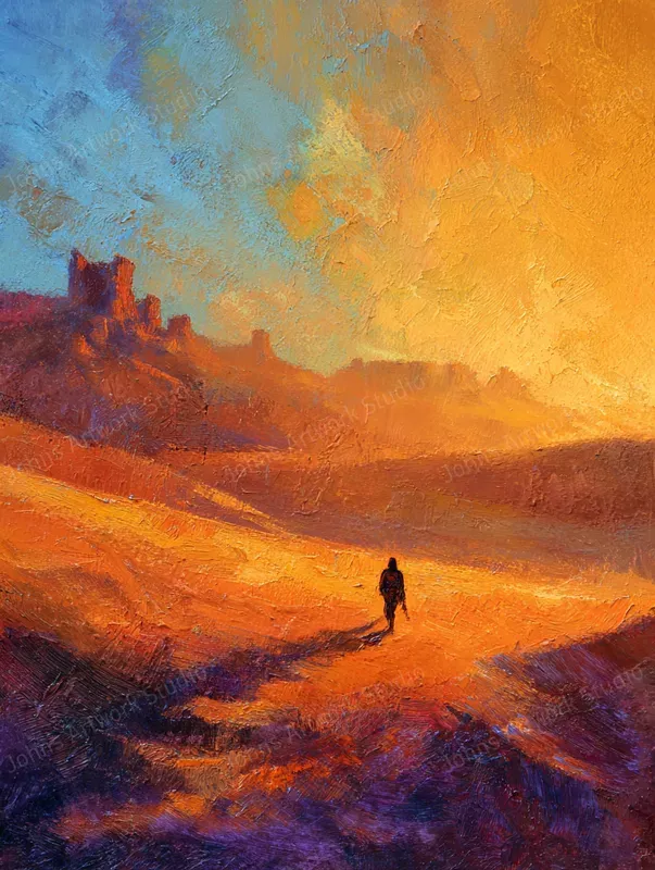 Cinematic Oil Painting Master Scenes