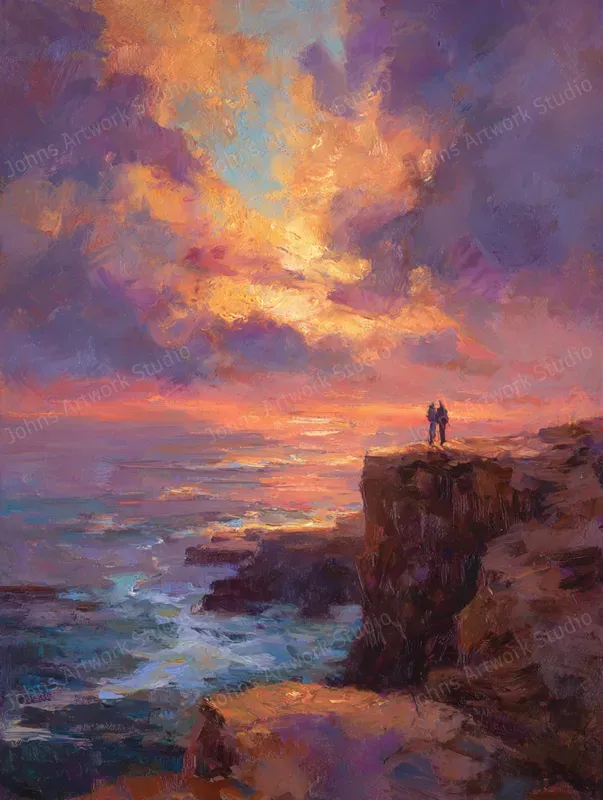 Cinematic Oil Painting Master Scenes