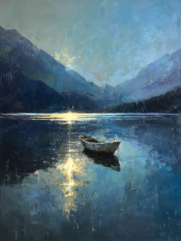 Cinematic Oil Painting Master Scenes