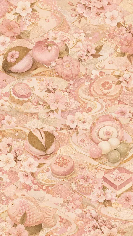 Vintage Refined Vivid Kimono Patterns