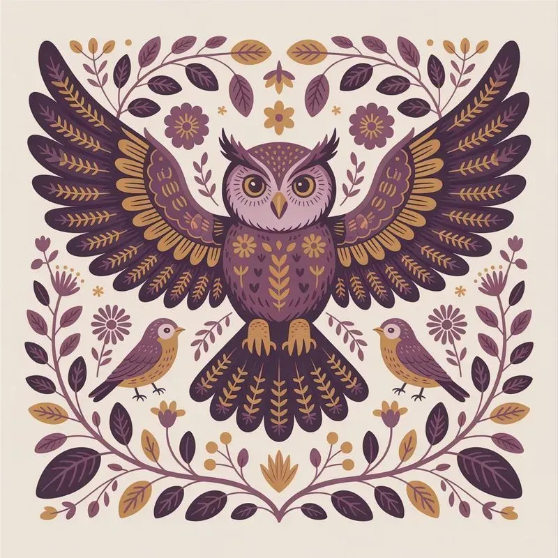 Whimsical Folk Art Animal Generator