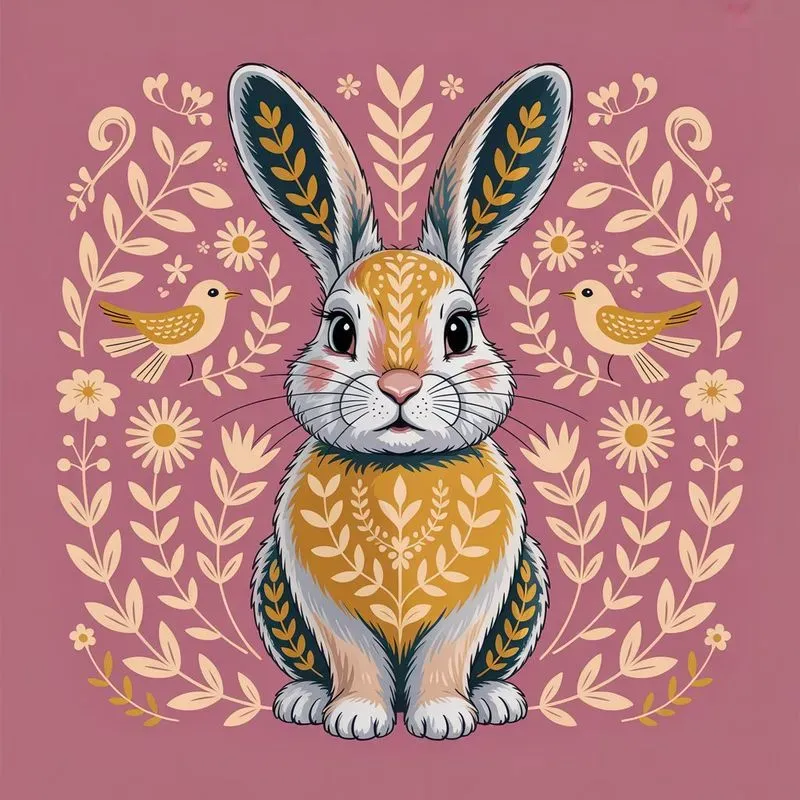 Whimsical Folk Art Animal Generator