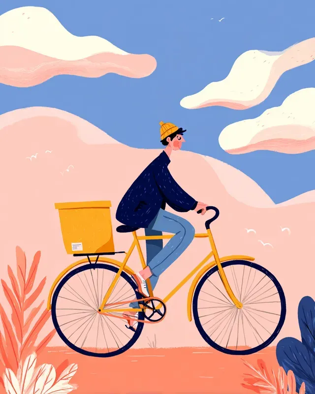 Editorial Flat Illustration Style