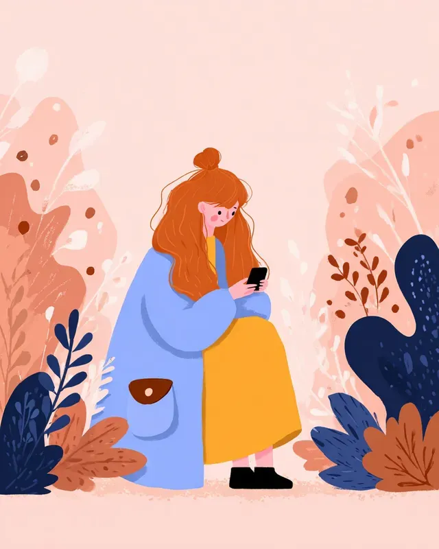 Editorial Flat Illustration Style