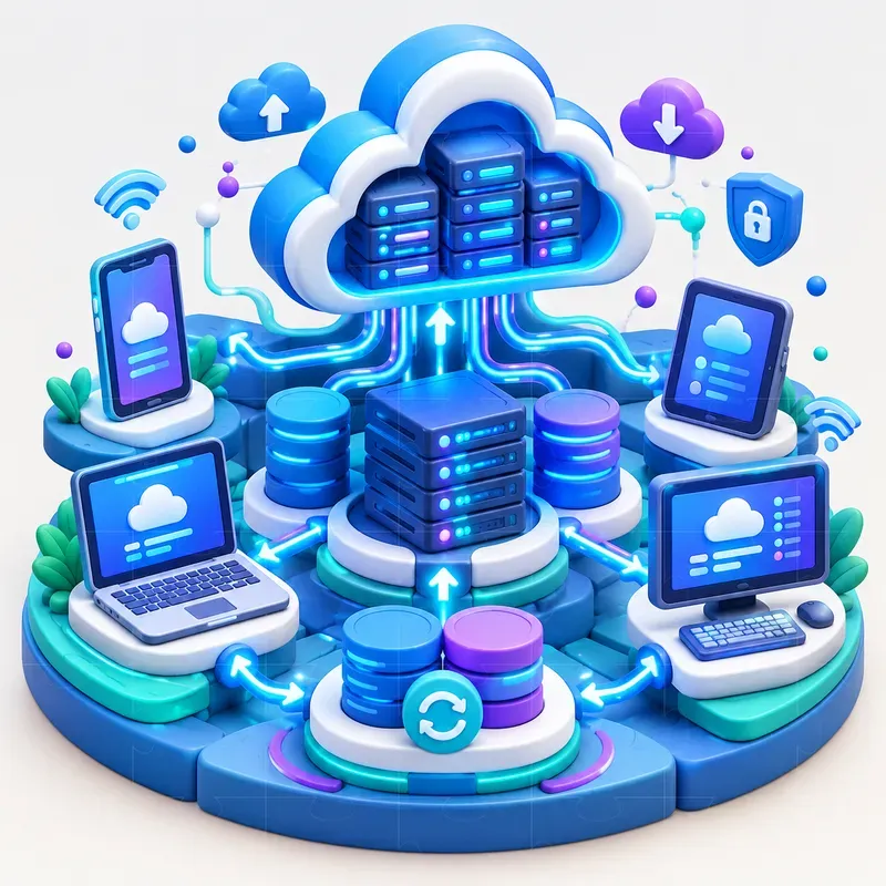 3D Claymorphic Tech Infographics