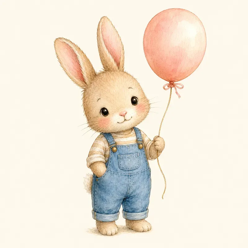 Whimsical Storybook Watercolor Cliparts