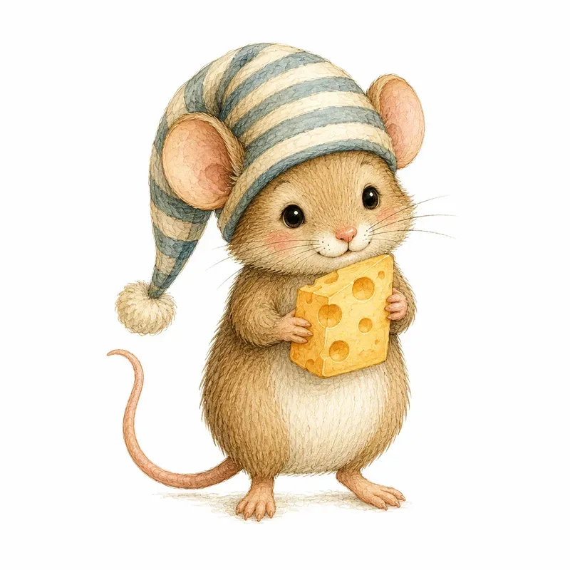 Whimsical Storybook Watercolor Cliparts