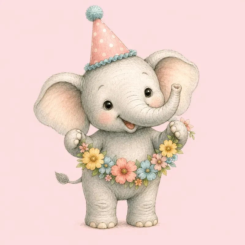 Whimsical Storybook Watercolor Cliparts