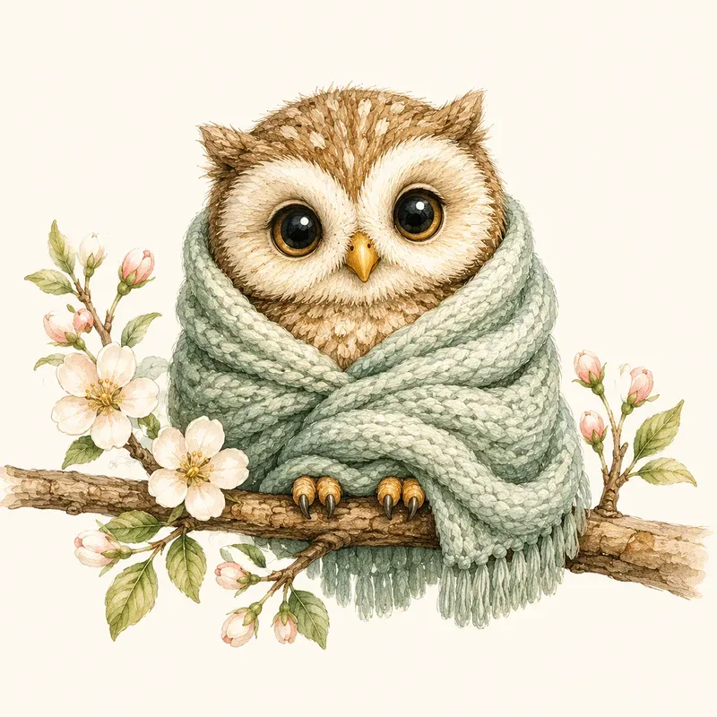 Whimsical Storybook Watercolor Cliparts