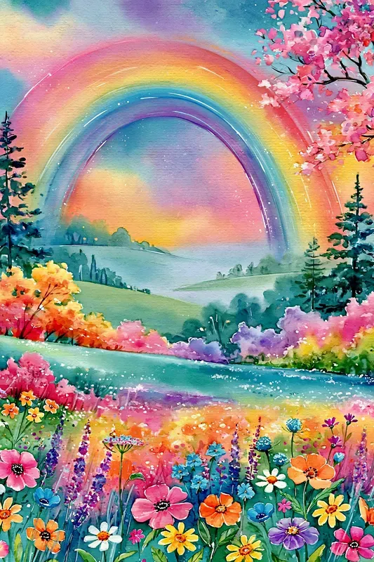 Vibrant Fantasy Journal Pages