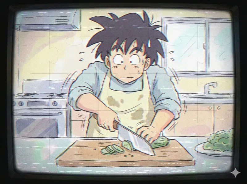 Retro 80s VHS Anime Frames