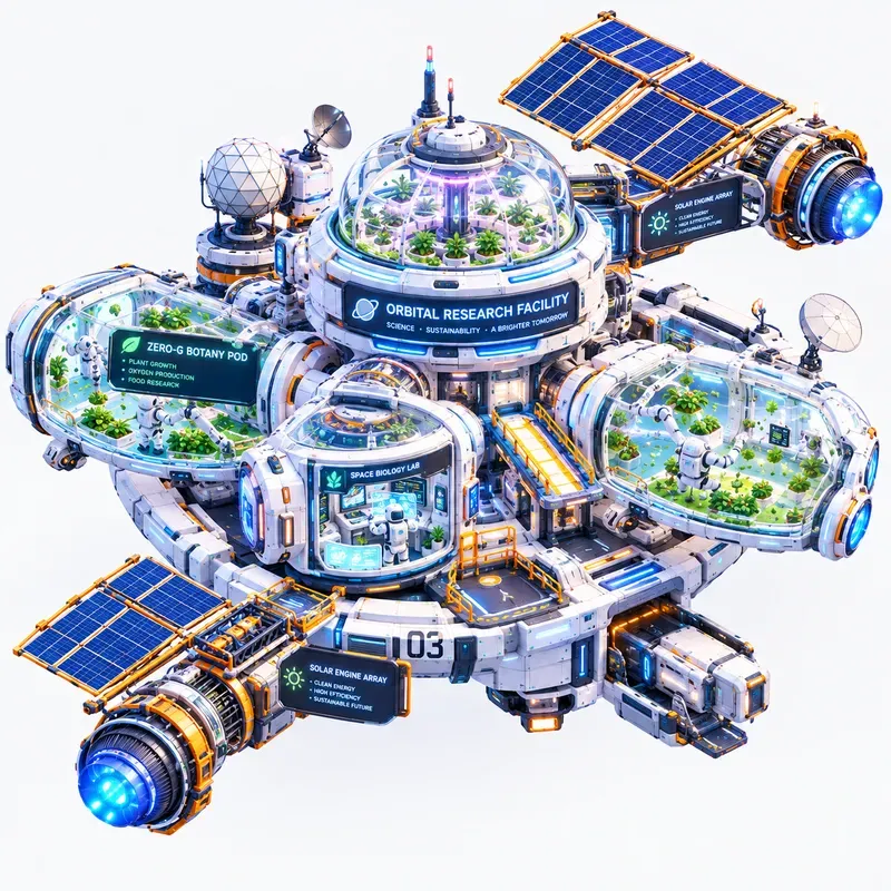3d Crosssection Scifi Generator