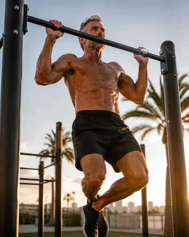 Cinematic Fitness Campaign Photography