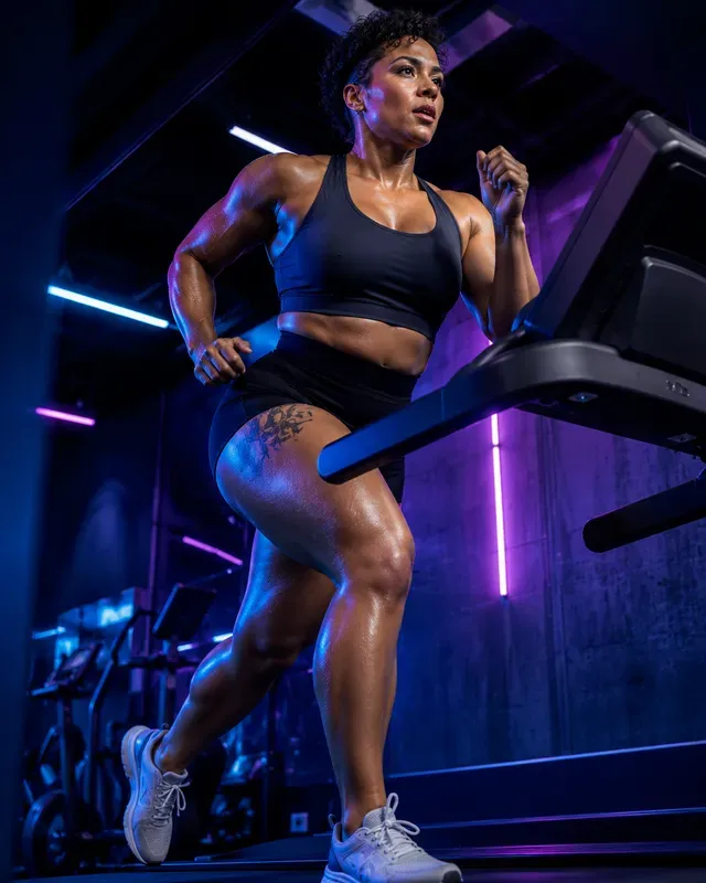 Cinematic Fitness Campaign Photography