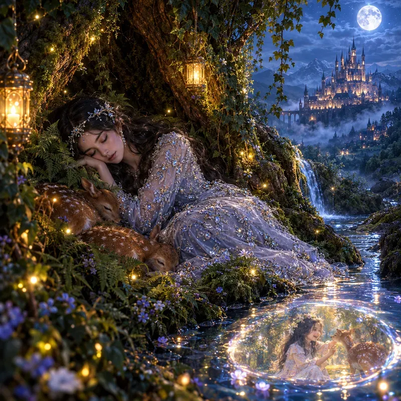 Sleeping Forest Princesses