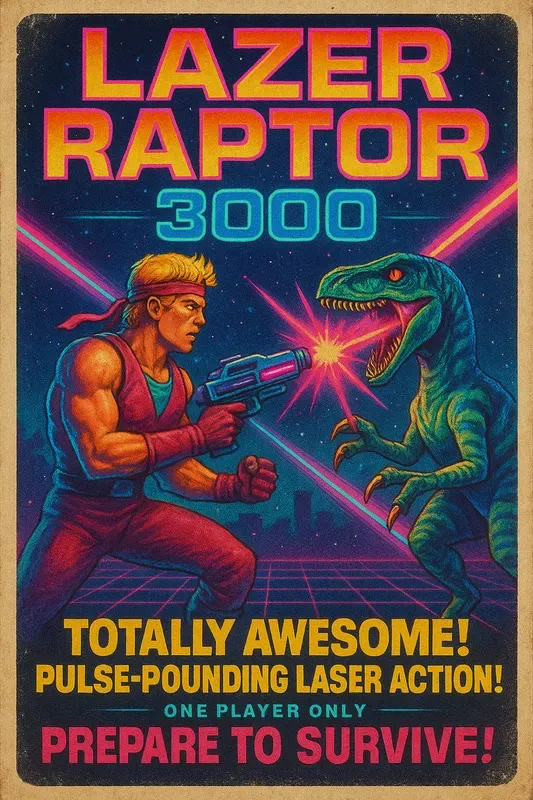 80s Arcade Game Ads
