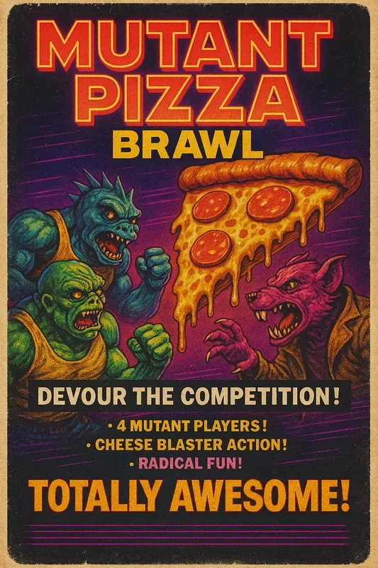 80s Arcade Game Ads