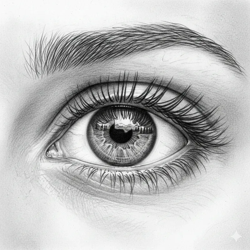 Hyperrealistic Pencil Sketches