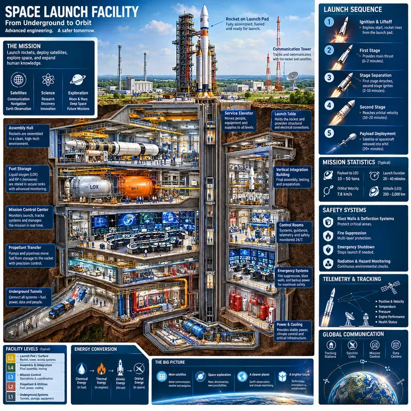 Cutaway World Infographics