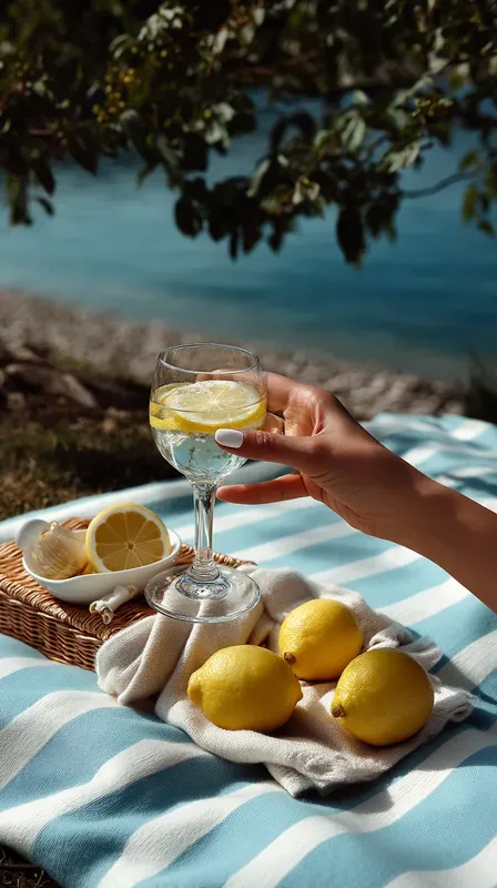 French Riviera Summer Moodboard Visuals